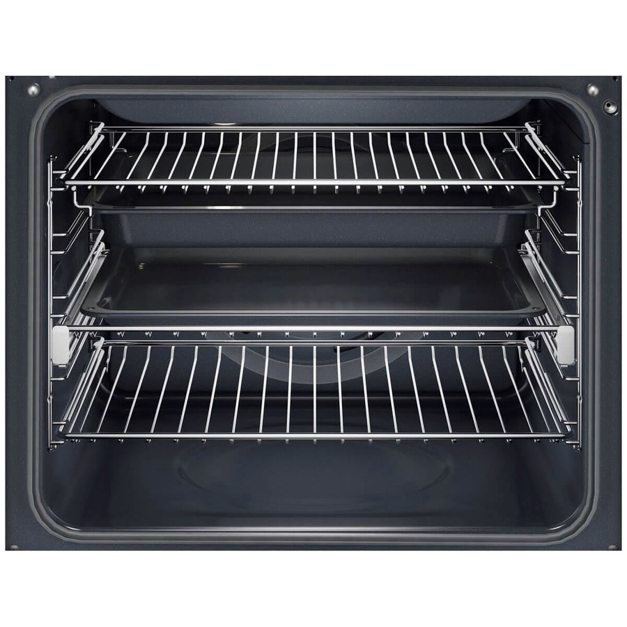 Factory second Electrolux 60cm 500 Series Pyrolytic Multifunction Oven with SteamBake & AirFryPlus – Dark Stainless Steel  Model: EVEP6615DF - Second Hand Appliances Geebung
