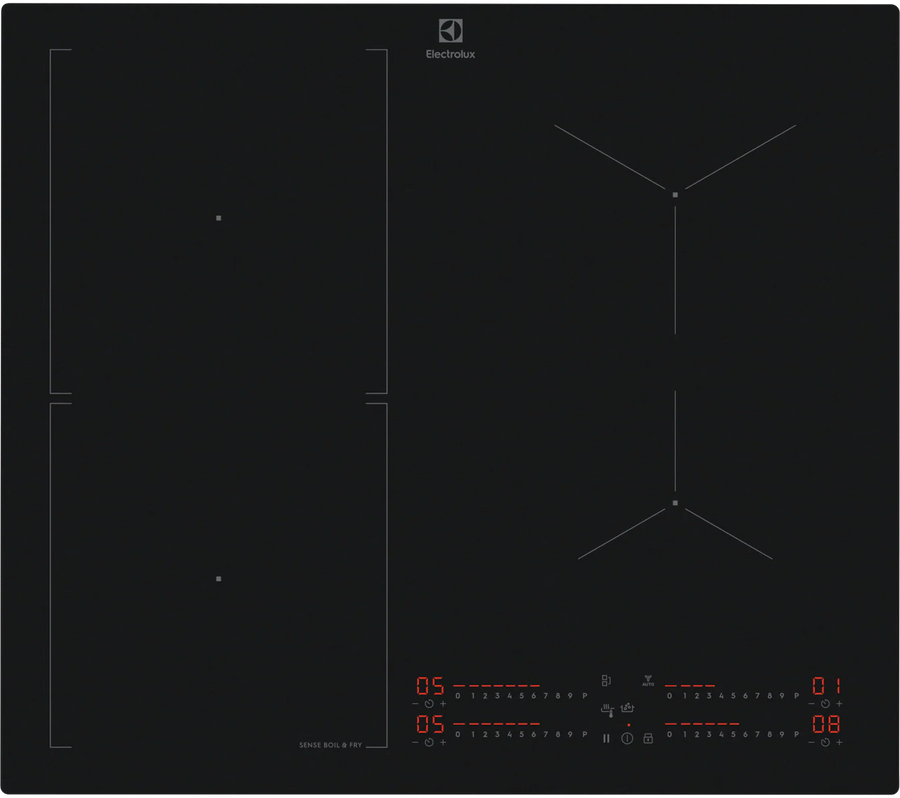 Factory second Electrolux 60cm 800 Series 4 Zone Induction Cooktop with SaphirMatt® Surface – Matte Black KIS67453IT - Second Hand Appliances Geebung