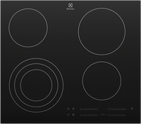 Thumbnail for Factory second Electrolux 60cm Ceramic Cooktop – Black Glass Finish EHC644BF - Second Hand Appliances Geebung