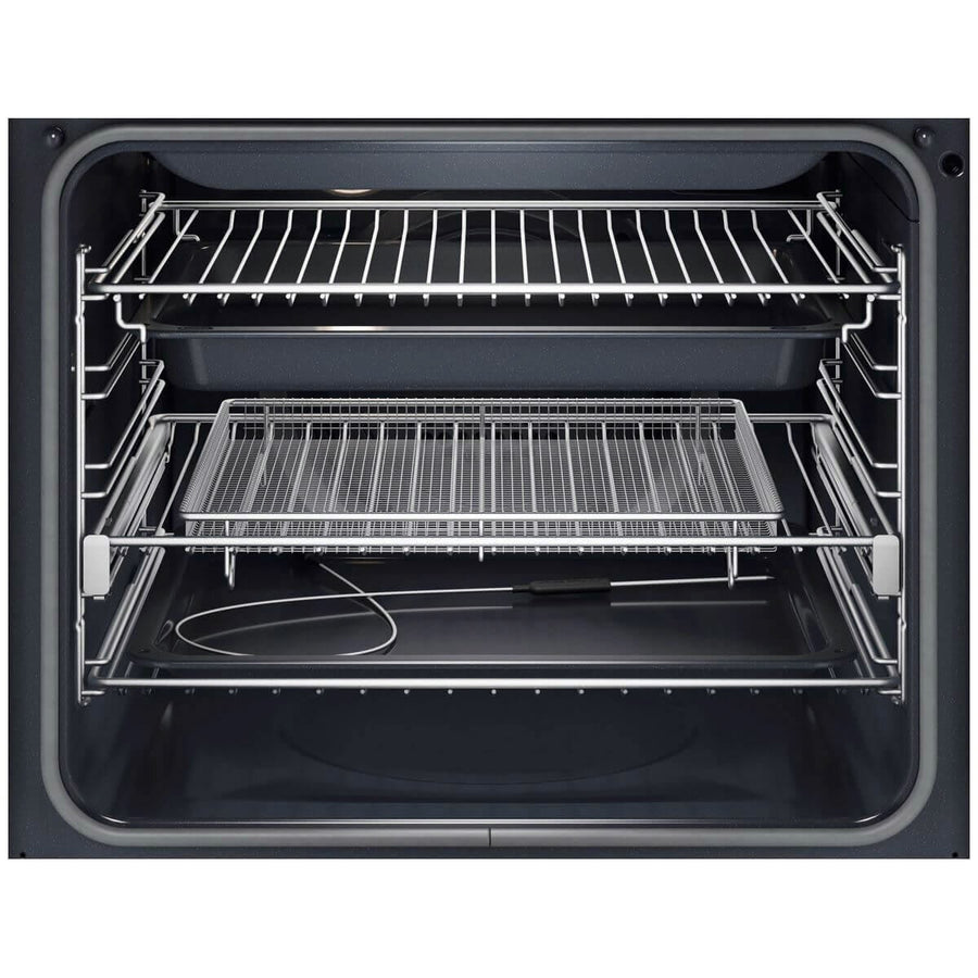 Factory second Electrolux 60cm Series 600 Pyrolytic Oven – Dark Stainless Steel Model: EVEP6616DF - Second Hand Appliances Geebung