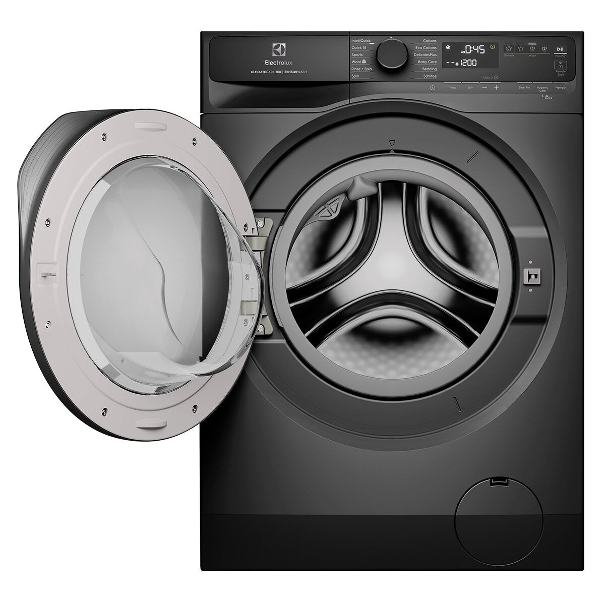Buy Factory second Electrolux 700 Series 12kg Front Load Washing Machine Dark Onyx – EWF1243R7SC(NAT) |  | [product_variant] | Second Hand Appliances Geebung Brisbane