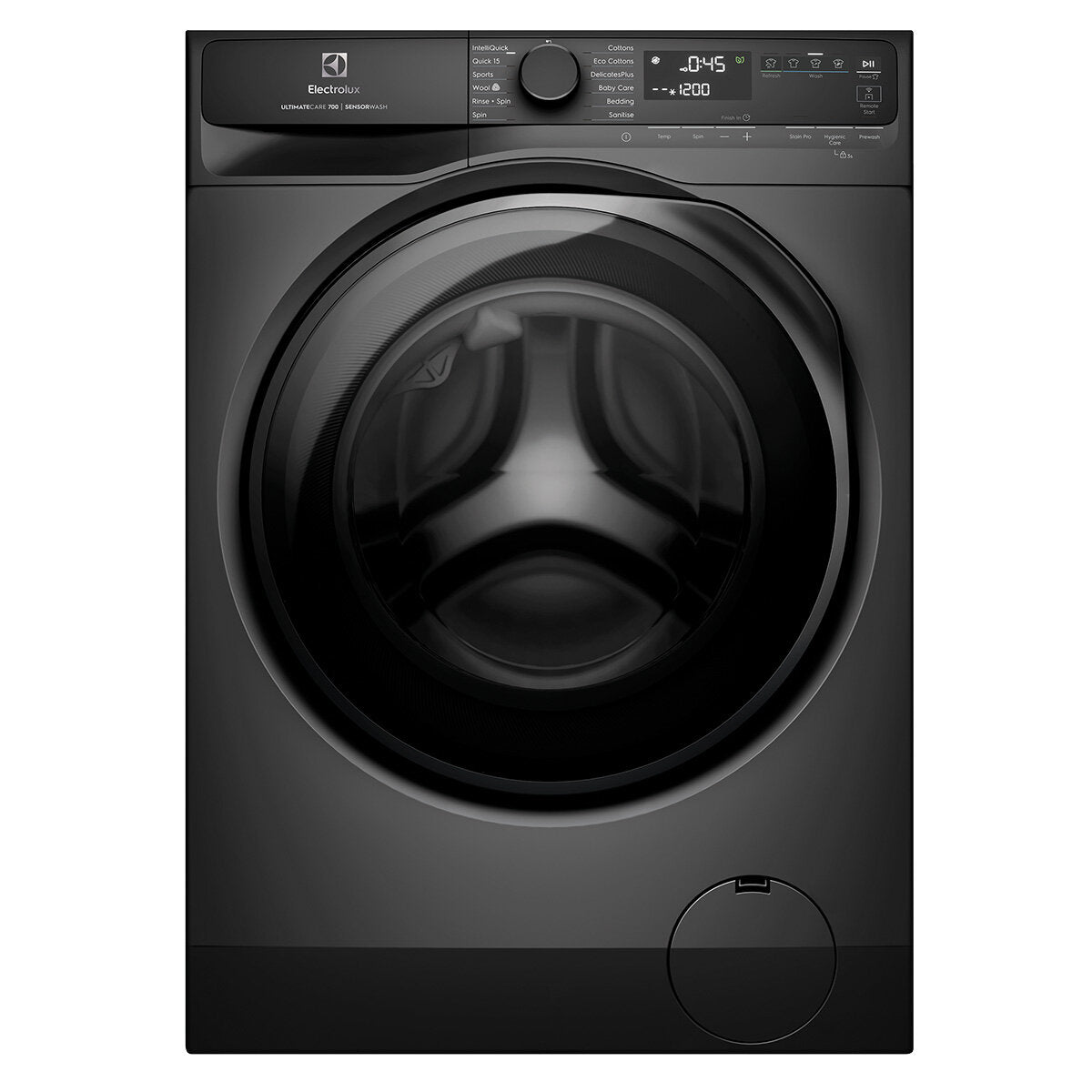 Buy Factory second Electrolux 700 Series 12kg Front Load Washing Machine Dark Onyx – EWF1243R7SC(NAT) |  | [product_variant] | Second Hand Appliances Geebung Brisbane