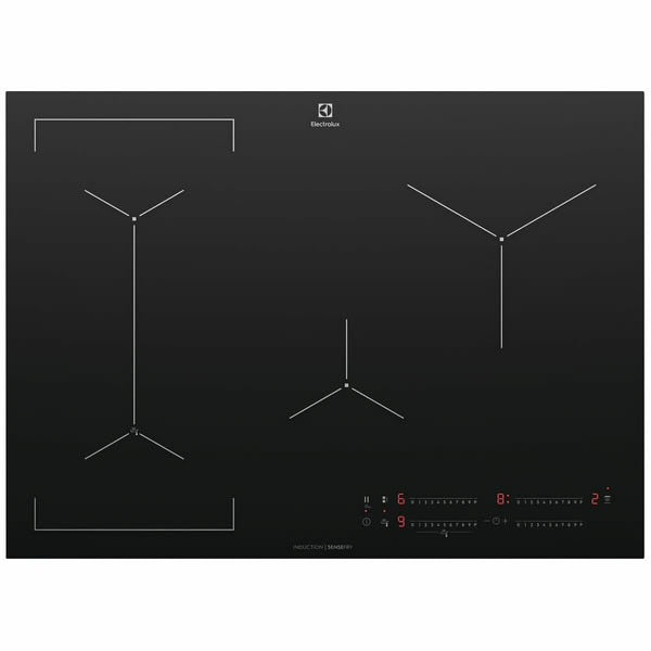 Factory second Electrolux 70cm 4 Zone Induction Cooktop – Black Ceramic Glass | EHI745BE - Second Hand Appliances Geebung