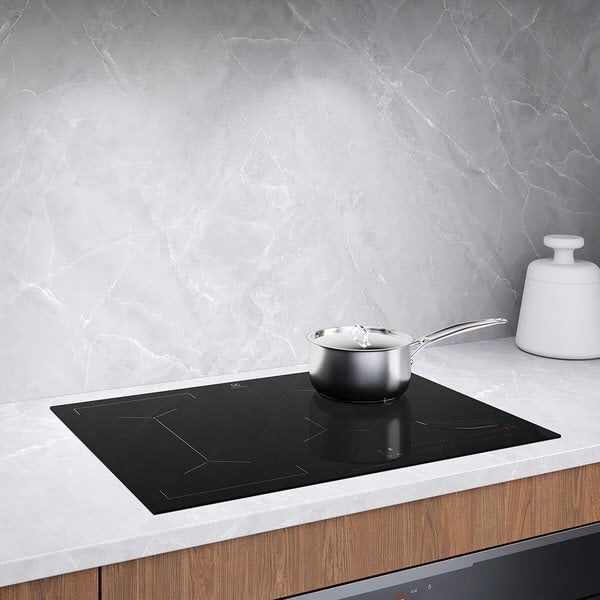 Factory second Electrolux 70cm 4 Zone Induction Cooktop – Black Ceramic Glass | EHI745BE - Second Hand Appliances Geebung