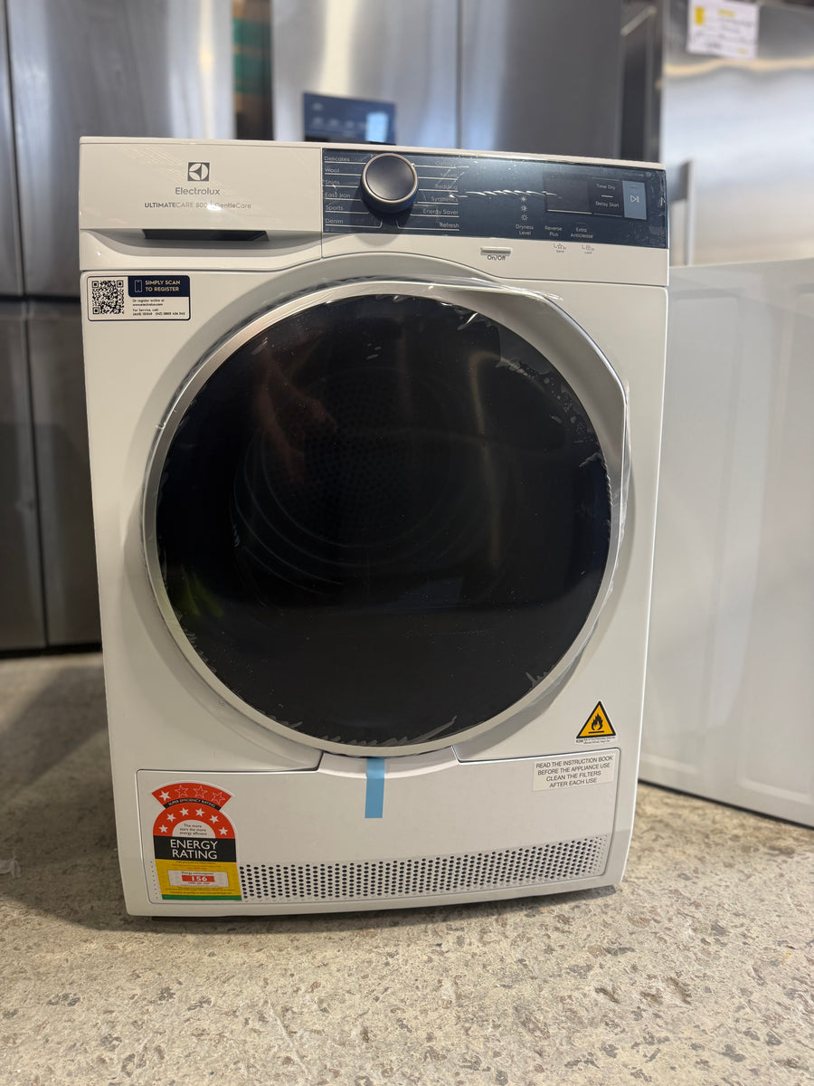 Factory second Electrolux 8kg Ultimate Care Heat Pump Dryer EDH804U5WB(NAT) - Second Hand Appliances Geebung