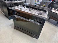 Thumbnail for Factory second Electrolux 90cm Dual Fuel Freestanding Cooker – Dark Stainless Steel (EFEP916DSE) - Second Hand Appliances Geebung