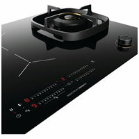 Thumbnail for Factory second Electrolux 90cm Hybrid Gas & Induction Cooktop – Black  Model: EHH957BE(NAT) - Second Hand Appliances Geebung