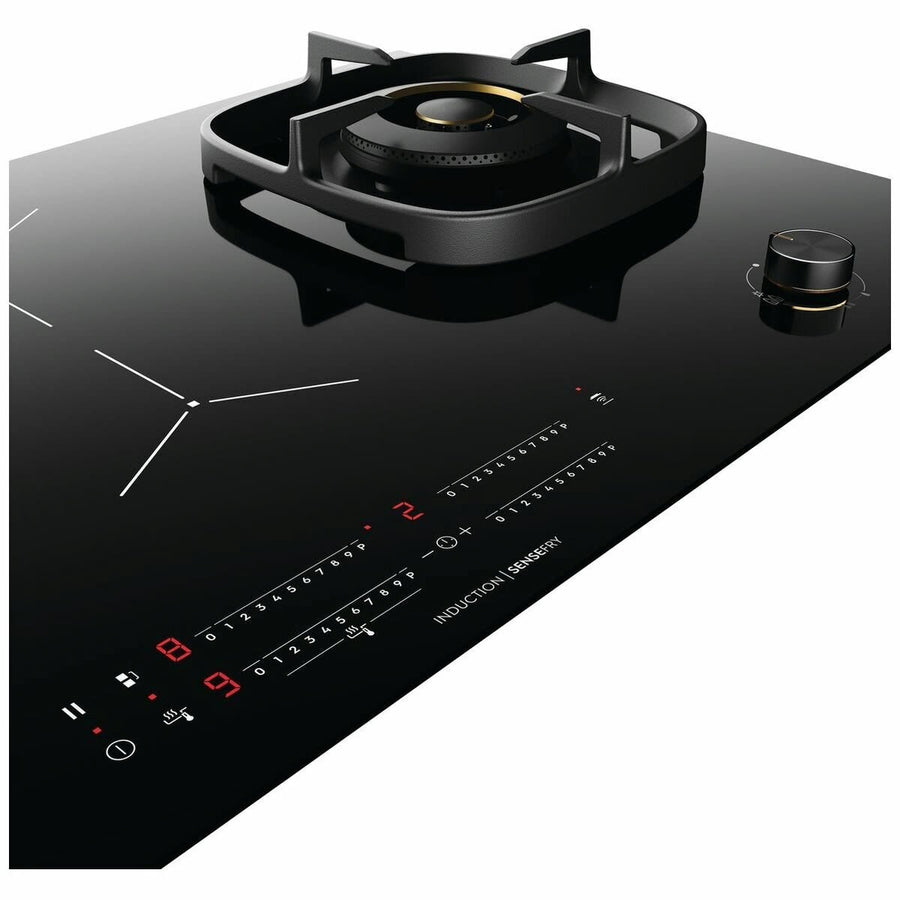 Factory second Electrolux 90cm Hybrid Gas & Induction Cooktop – Black  Model: EHH957BE(NAT) - Second Hand Appliances Geebung