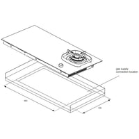 Thumbnail for Factory second Electrolux 90cm Hybrid Gas & Induction Cooktop – Black  Model: EHH957BE(NAT) - Second Hand Appliances Geebung
