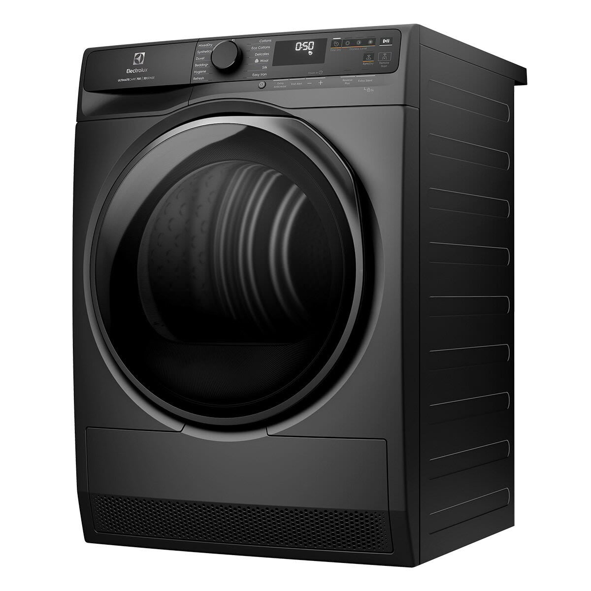 Factory second Electrolux 9kg Heat Pump Clothes Dryer Dark Onyx EDH903R7SC - Second Hand Appliances Geebung