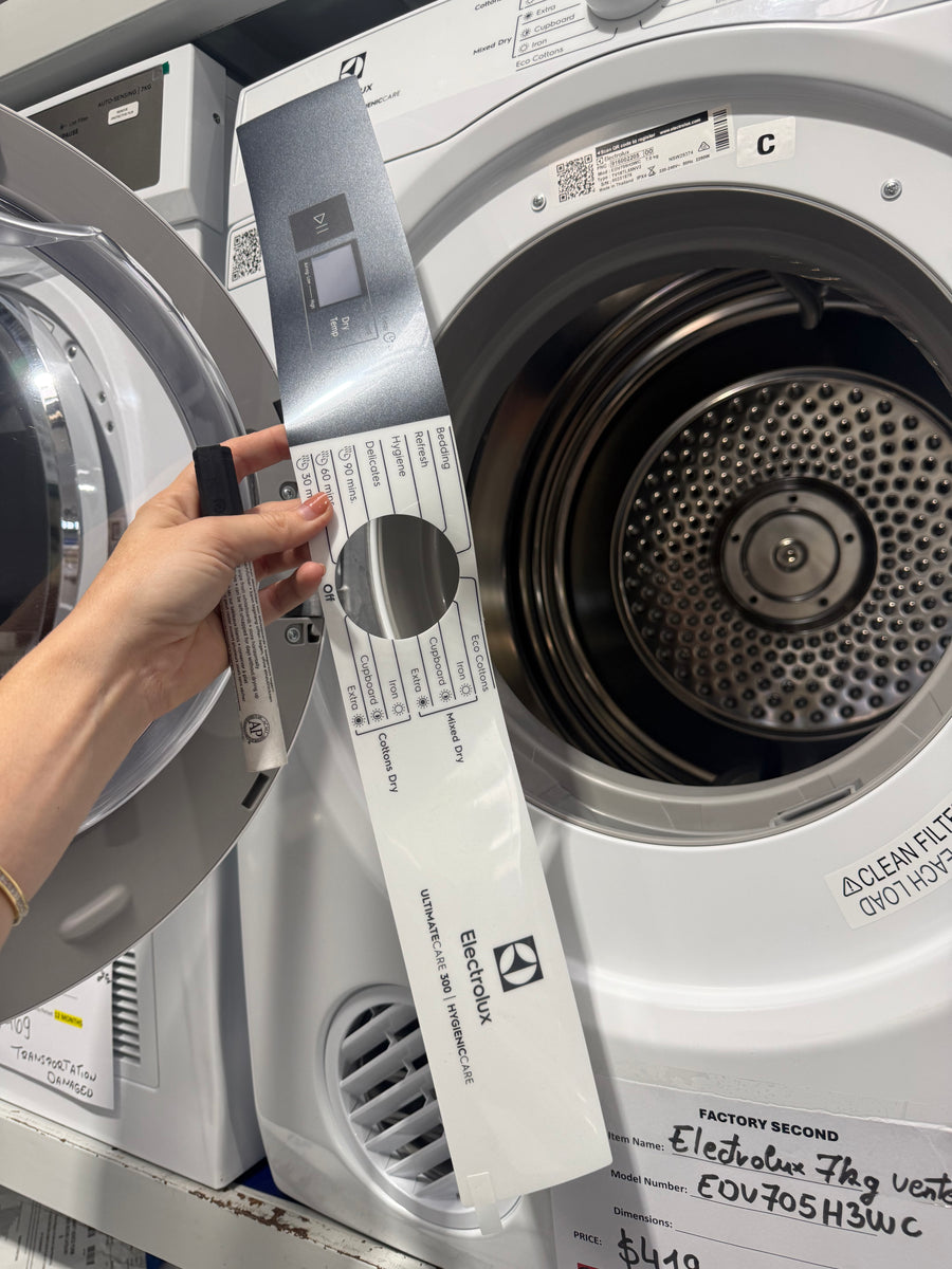 Factory second Electrolux EDV705H3WC 7kg vented tumble dryer(NAT) - Second Hand Appliances Geebung
