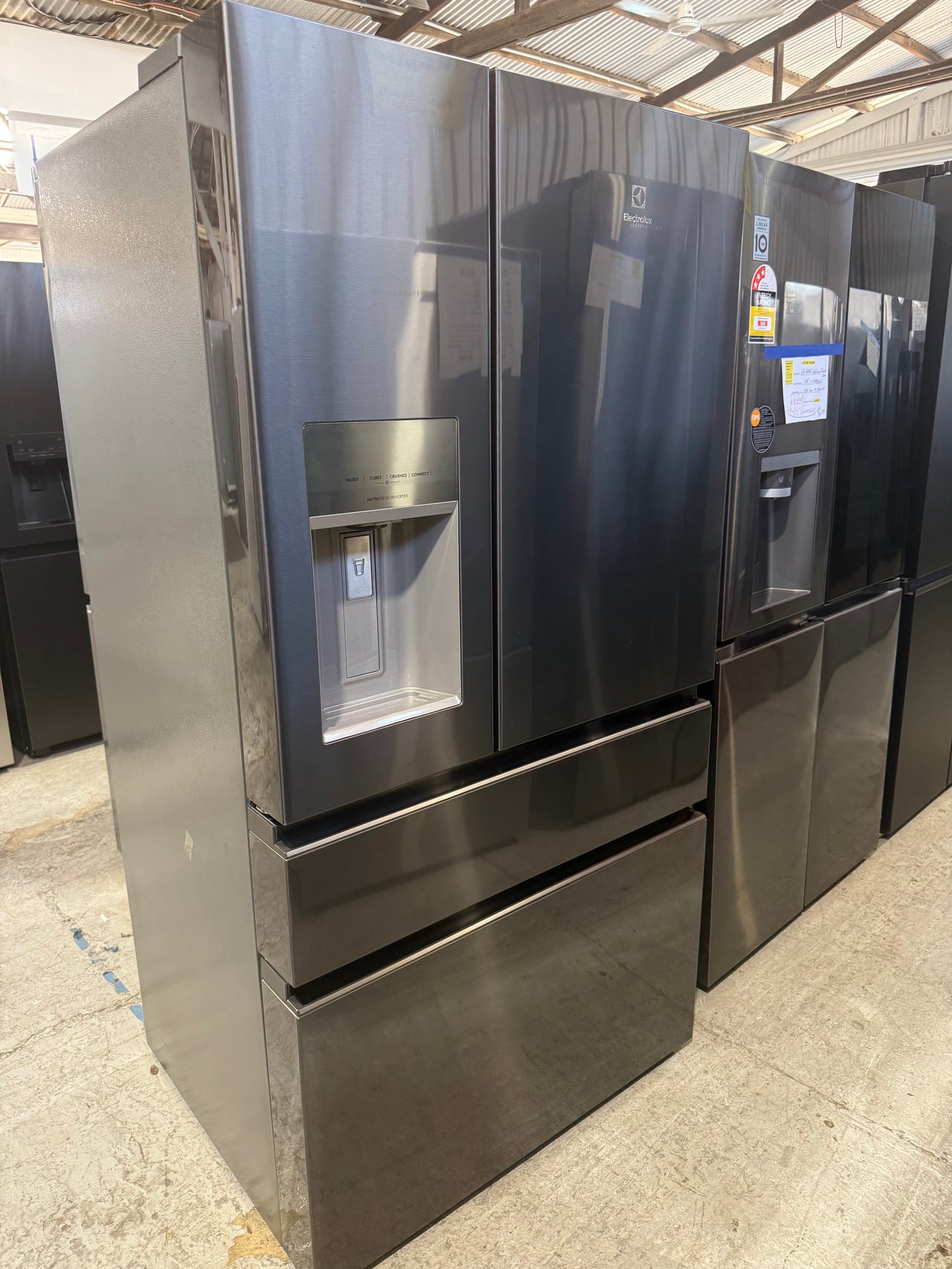 Buy Factory second Electrolux EHE6899BA 609 L French Door Fridge – Dark Stainless Steel |  | [product_variant] | Second Hand Appliances Geebung Brisbane