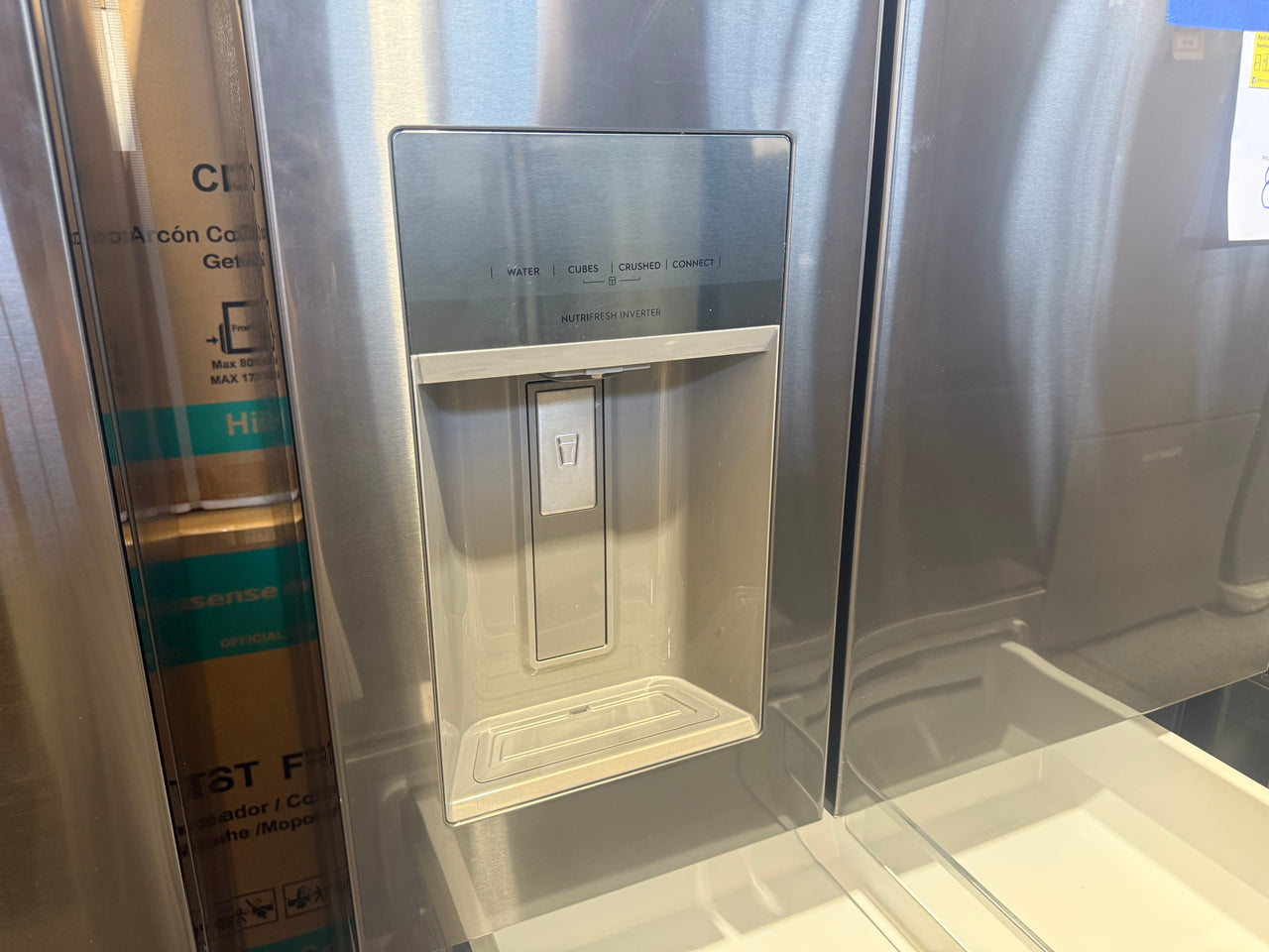 Factory second Electrolux EHE6899BA 609 L French Door Refrigerator – Dark Stainless Steel - Second Hand Appliances Geebung