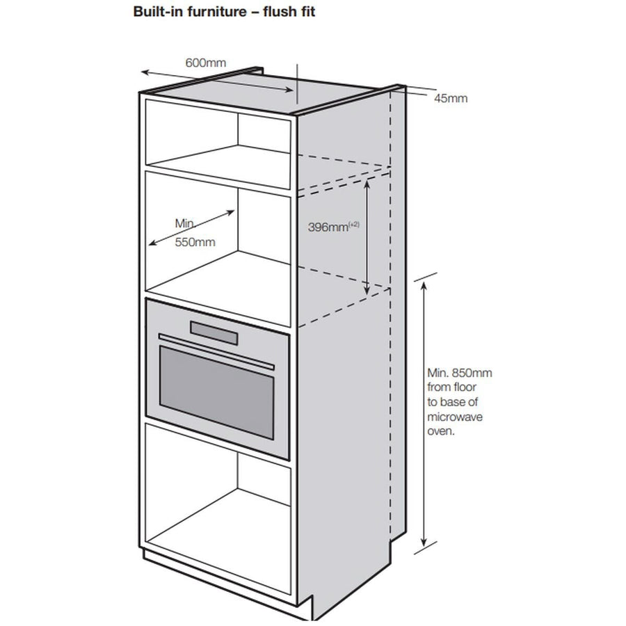 Factory second Electrolux EMB2529DSE 25L UltimateTaste 500 Built-In Combination Microwave Oven - Second Hand Appliances Geebung