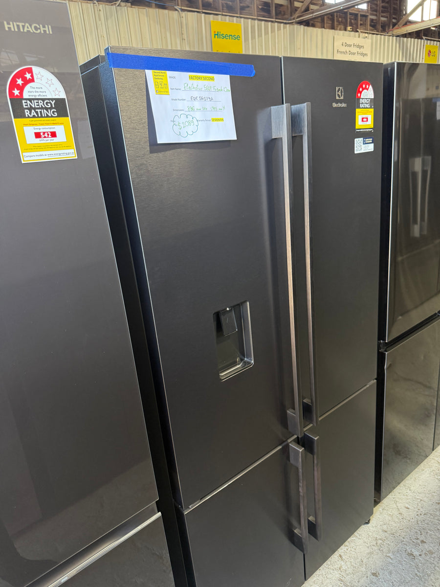 Factory second Electrolux EQE5657BA — 562 L UltimateTaste 700 French-Door Fridge - Second Hand Appliances Geebung