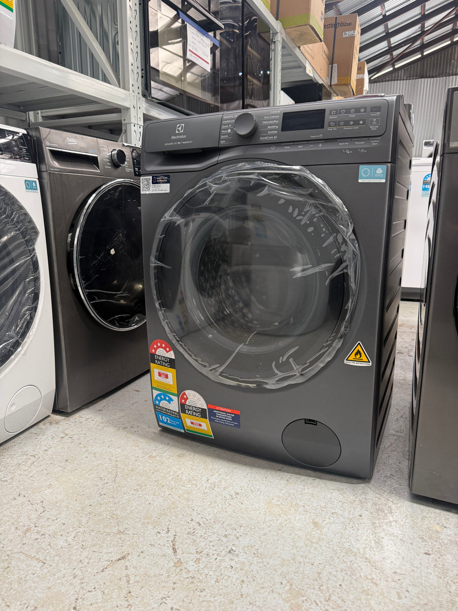 Factory second Electrolux UltimateCare 700 12kg/8kg Front Load Washer Dryer Combo – Dark Onyx  Model: EWW1243R7SCS - Second Hand Appliances Geebung