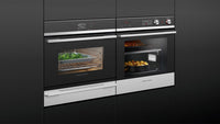 Thumbnail for Factory second FISHER & PAYKEL 45CM COMPACT BUILT-IN COMBI-STEAM OVEN OS60NDB1 - Second Hand Appliances Geebung