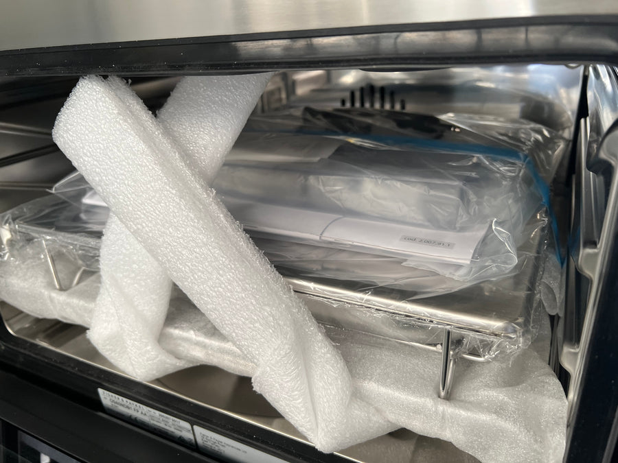 Factory second FISHER & PAYKEL 45CM COMPACT BUILT-IN COMBI-STEAM OVEN OS60NDB1 - Second Hand Appliances Geebung