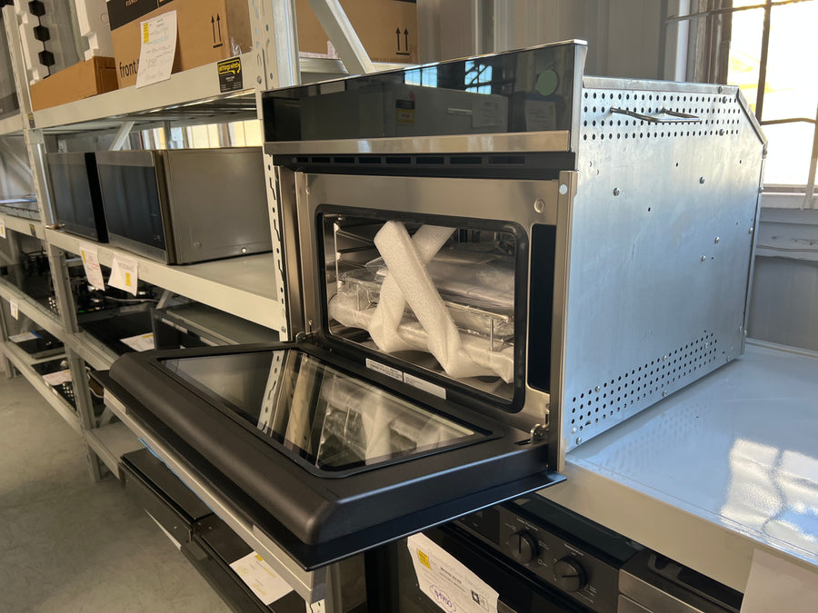 Factory second FISHER & PAYKEL 45CM COMPACT BUILT-IN COMBI-STEAM OVEN OS60NDB1 - Second Hand Appliances Geebung