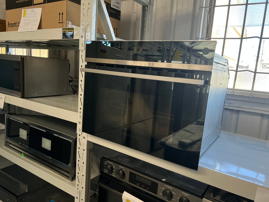 Factory second FISHER & PAYKEL 45CM COMPACT BUILT-IN COMBI-STEAM OVEN OS60NDB1 - Second Hand Appliances Geebung