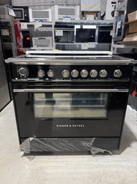 Thumbnail for Factory second FISHER & PAYKEL 90CM FREESTANDING ELECTRIC PYROLYTIC OVEN/STOVE OR90SCI6B1 - Second Hand Appliances Geebung