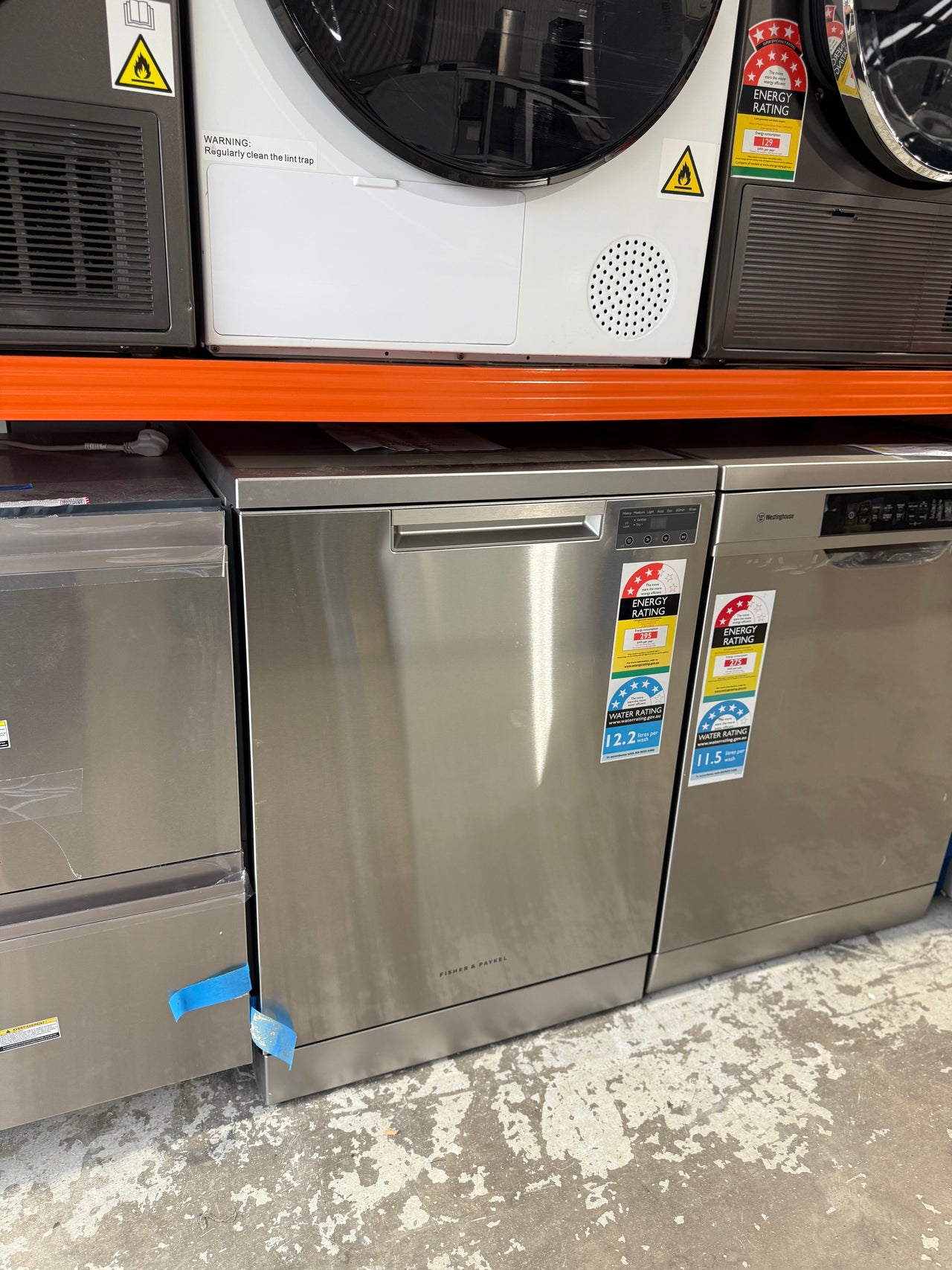 Factory second FISHER & PAYKEL CONTEMPORARY DISHWASHER DW60FC1X2 - Second Hand Appliances Geebung