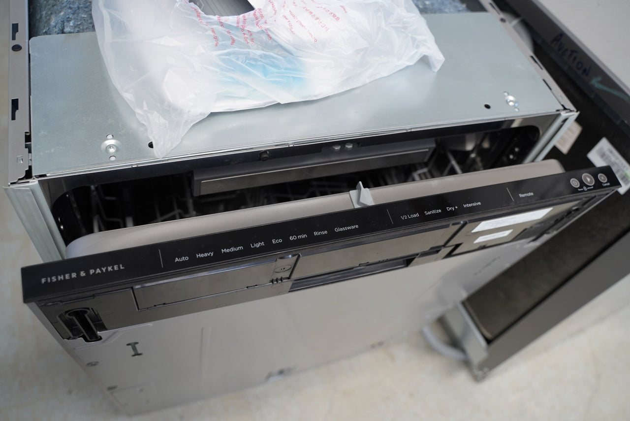 Factory second FISHER & PAYKEL SERIES 7 INTEGRATED DISHWASHER, TALL, SANITISE DW60UT4I2 - Second Hand Appliances Geebung