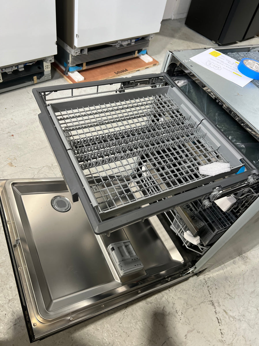 Factory second FISHER & PAYKEL SERIES 7 TALL BUILT UNDER DISHWASHER WITH SANITISE BLACK DW60UZT4B2 - Second Hand Appliances Geebung