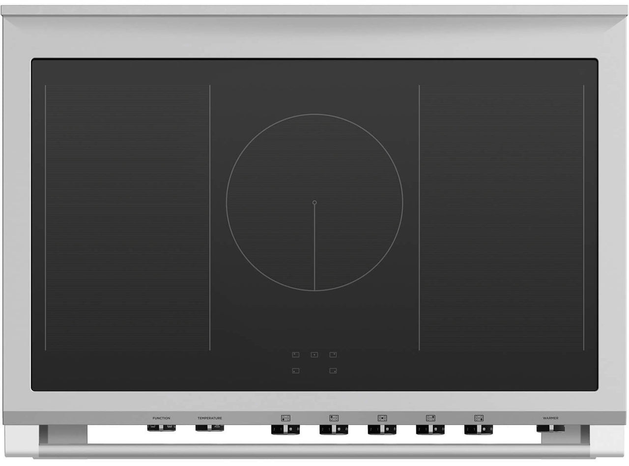 Factory second FISHER &amp; PAYKEL 90CM FREESTANDING ELECTRIC PYROLYTIC OVEN/STOVE  Model: OR90SCI6X1 - Second Hand Appliances Geebung