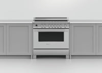 Thumbnail for Factory second FISHER & PAYKEL 90CM FREESTANDING ELECTRIC PYROLYTIC OVEN/STOVE  Model: OR90SCI6X1 - Second Hand Appliances Geebung