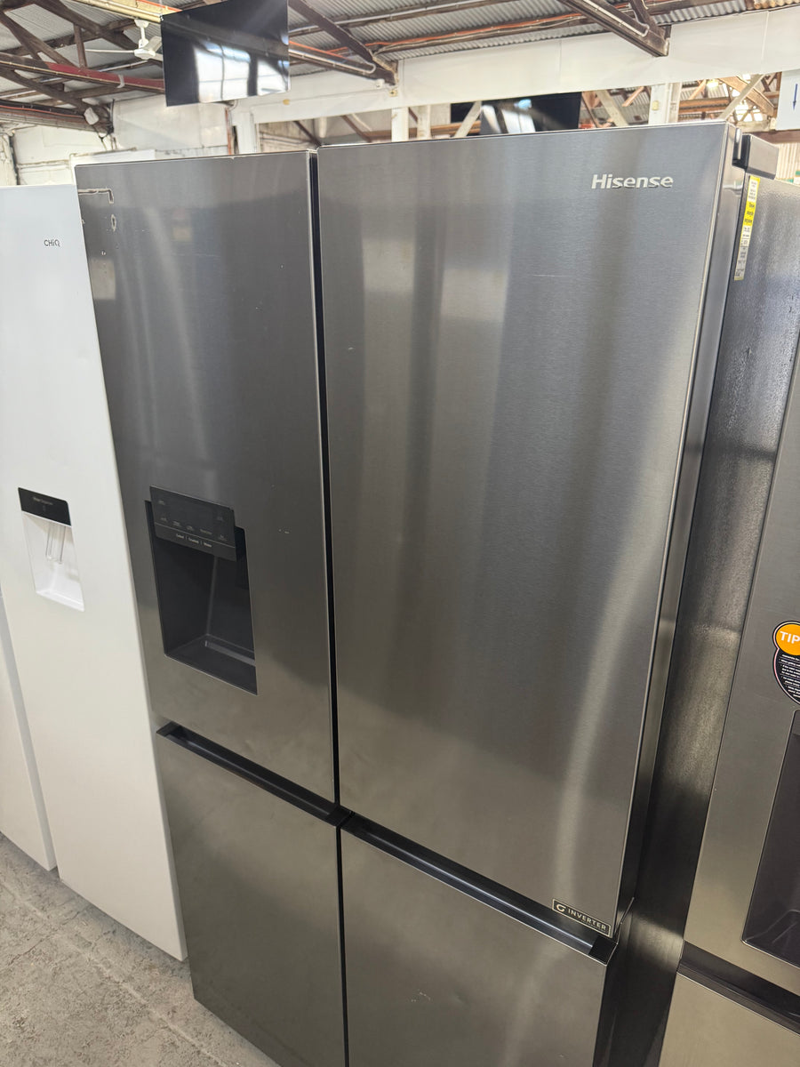 Factory second Factory second Hisense 585L French Door Refrigerator  Model: HRCD586TBWB - Second Hand Appliances Geebung