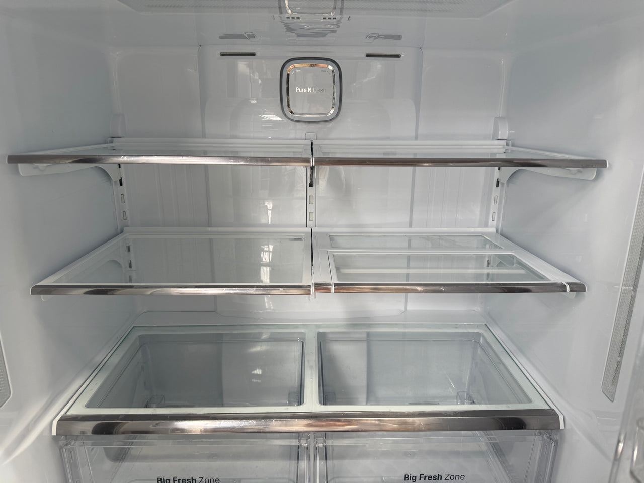 Factory second Factory second LG 708 L French Door Refrigerator – Matte Black Stainless Steel, Door-in-Door® GF-D708BSL - Second Hand Appliances Geebung