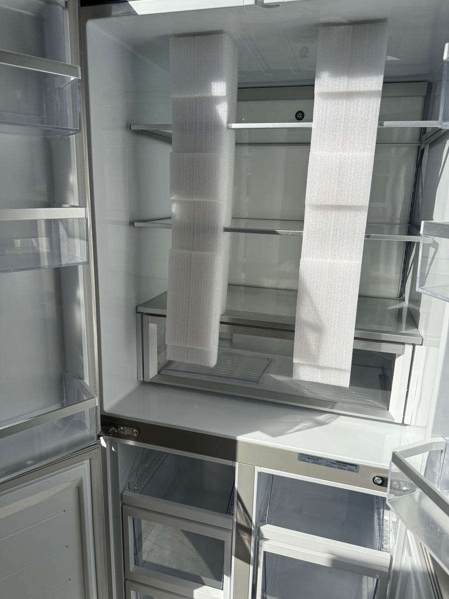 Factory second Fishe &Paykel RF500QNX1 498L Quad Door Fridge - Second Hand Appliances Geebung