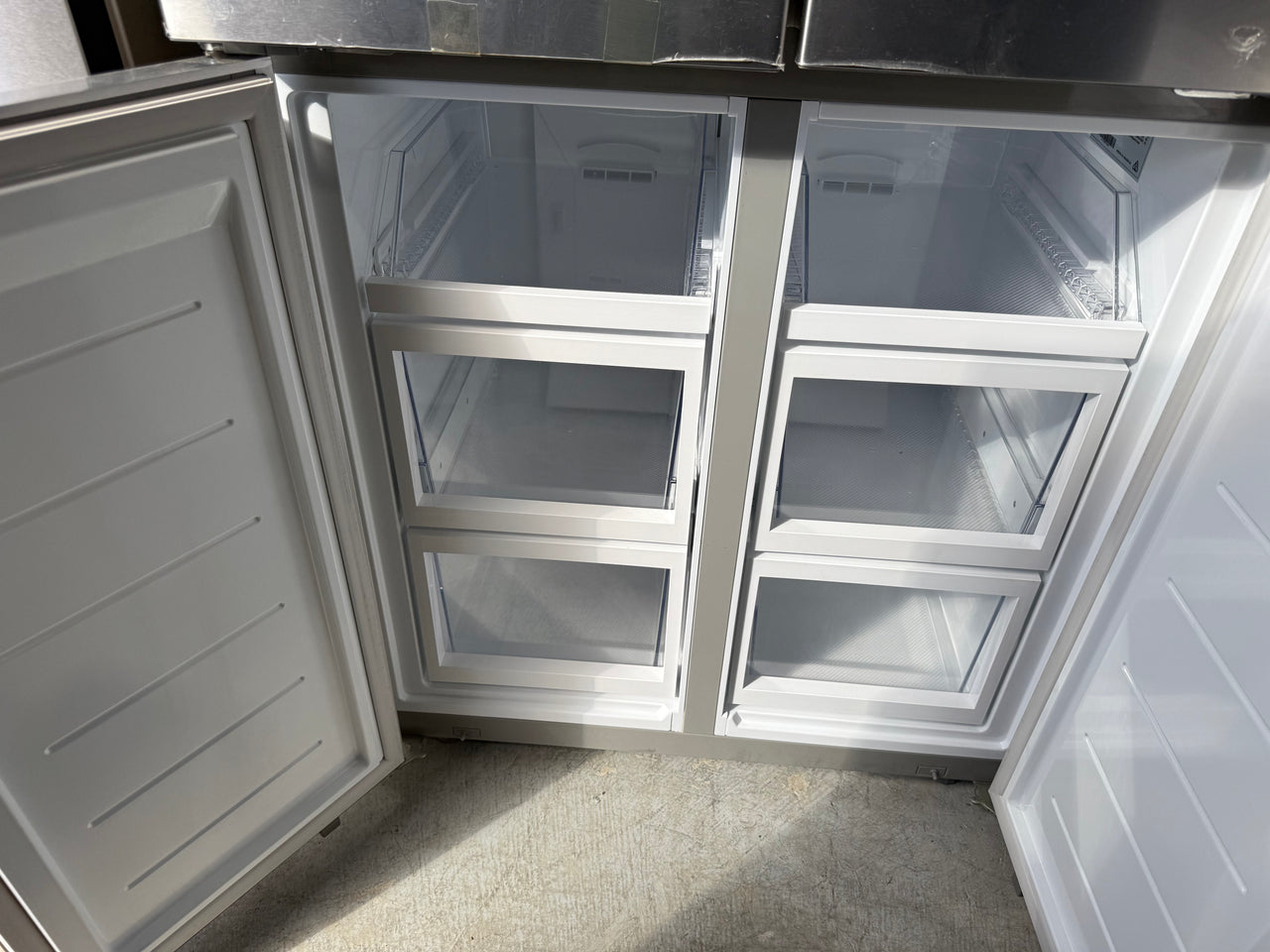 Factory second Fishe &Paykel RF500QNX1 498L Quad Door Fridge - Second Hand Appliances Geebung