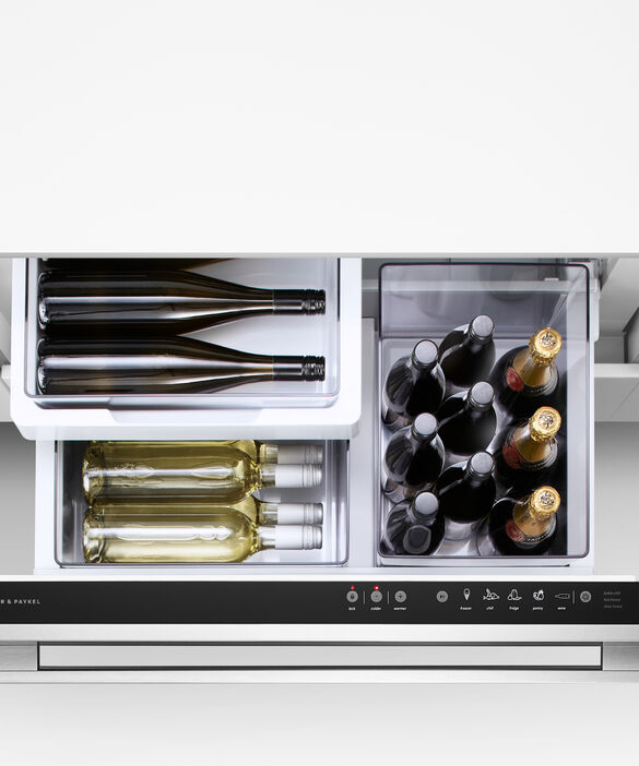 Factory second Fisher & Paykel 104L Integrated Fridge Drawer RB90S64MKIW1 - Second Hand Appliances Geebung