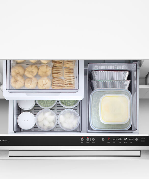 Factory second Fisher & Paykel 104L Integrated Fridge Drawer RB90S64MKIW1 - Second Hand Appliances Geebung
