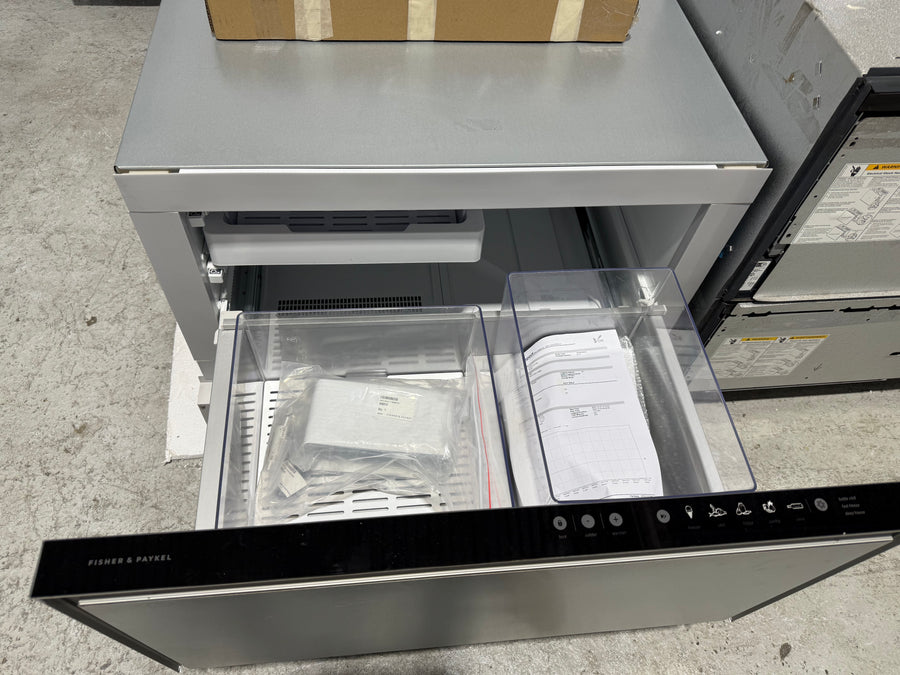 Factory second Fisher & Paykel 104L Integrated Fridge Drawer RB90S64MKIW1 - Second Hand Appliances Geebung