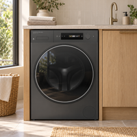 Thumbnail for Factory second Fisher & Paykel 10kg Front Load Washing Machine with FlexiDose™ – Graphite WH1060DG5 - Second Hand Appliances Geebung