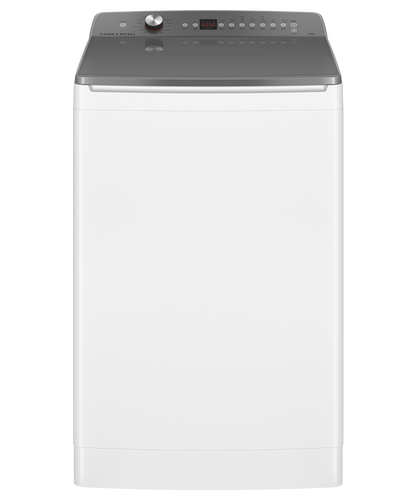 Factory second Fisher & Paykel 10kg Series 7 Top Load Washing Machine with UV Sanitise and Auto Dose – White  Model: WL1064P1 - Second Hand Appliances Geebung