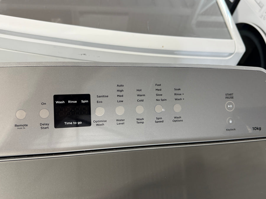 Factory second Fisher & Paykel 10kg Top Load Washing Machine  – WL1064G1 - Second Hand Appliances Geebung