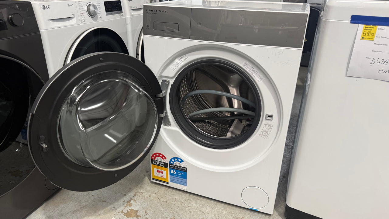 Factory second Fisher &  Paykel 10kg Washing Machine – WH1060P5 - Second Hand Appliances Geebung