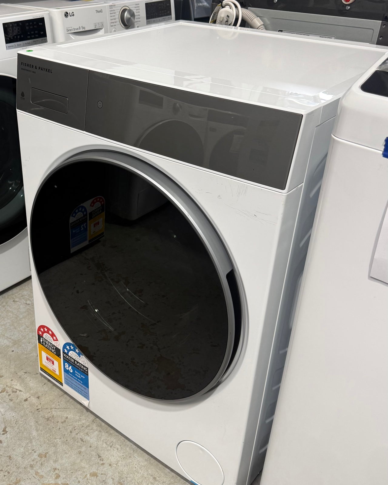 Factory second Fisher &  Paykel 10kg Washing Machine – WH1060P5 - Second Hand Appliances Geebung
