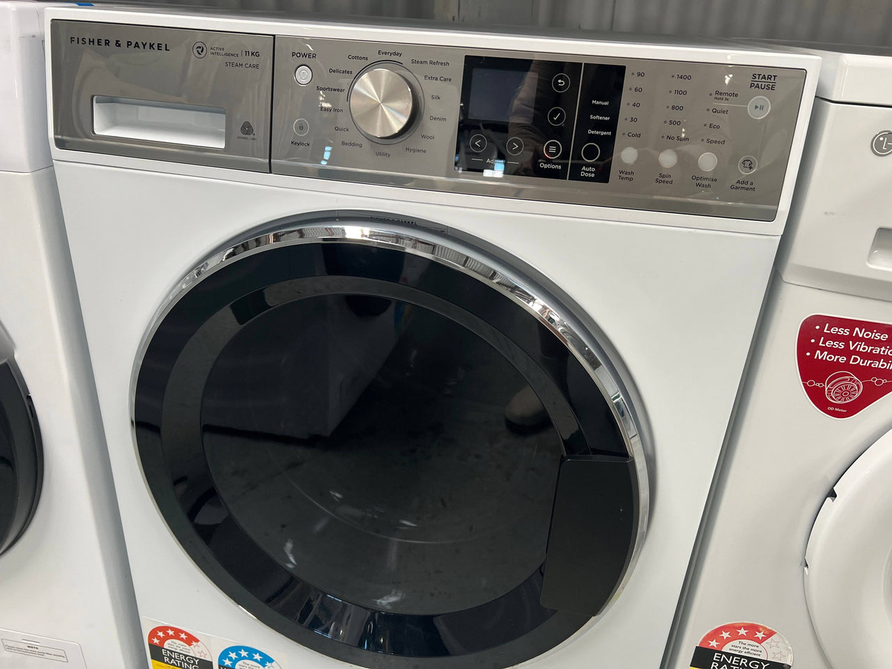 Factory second Fisher & Paykel 11kg Front Load Washing Machine WH1160F2 - Second Hand Appliances Geebung