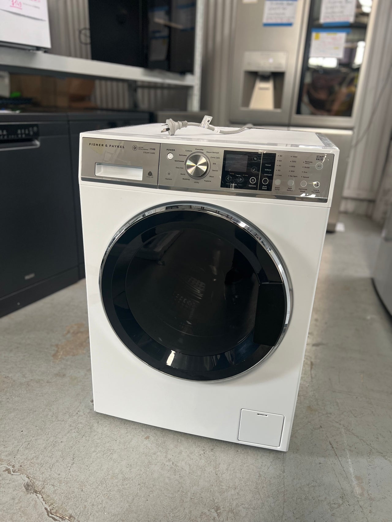 Factory second Fisher & Paykel 11kg Front Load Washing Machine WH1160F2 - Second Hand Appliances Geebung