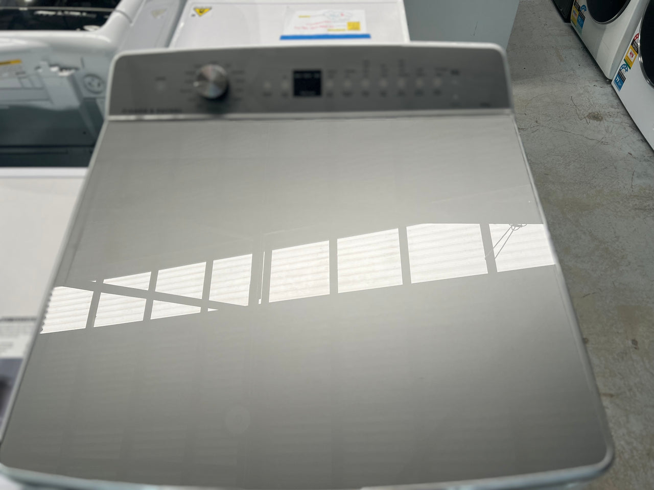 Factory second Fisher& Paykel 12kg Top Load Washing Machine with UV Sanitise Model: WL1264P1 - Second Hand Appliances Geebung