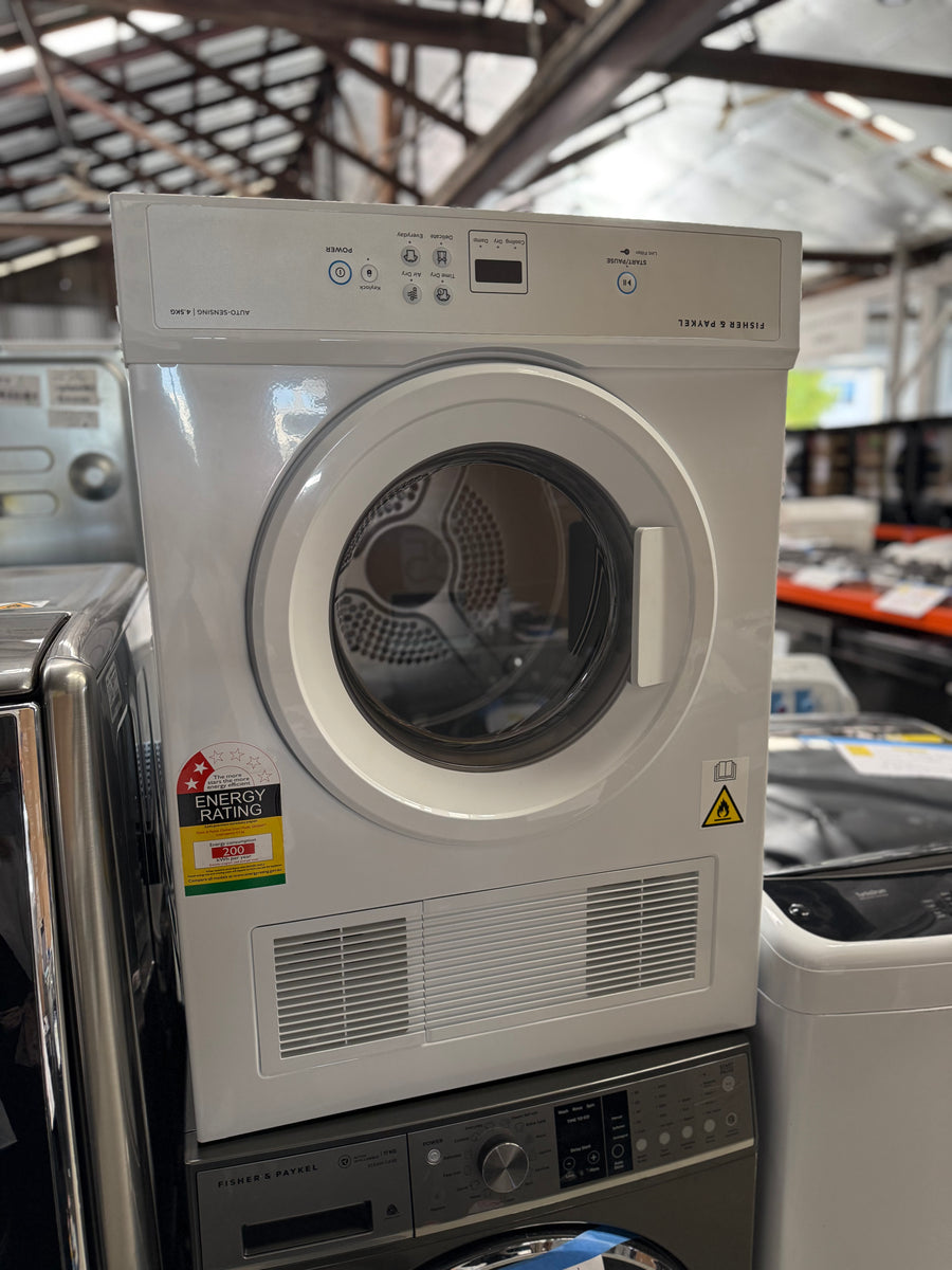 Factory second Fisher&Paykel 4.5kg Vented Dryer Model: DE4560M2 - Second Hand Appliances Geebung