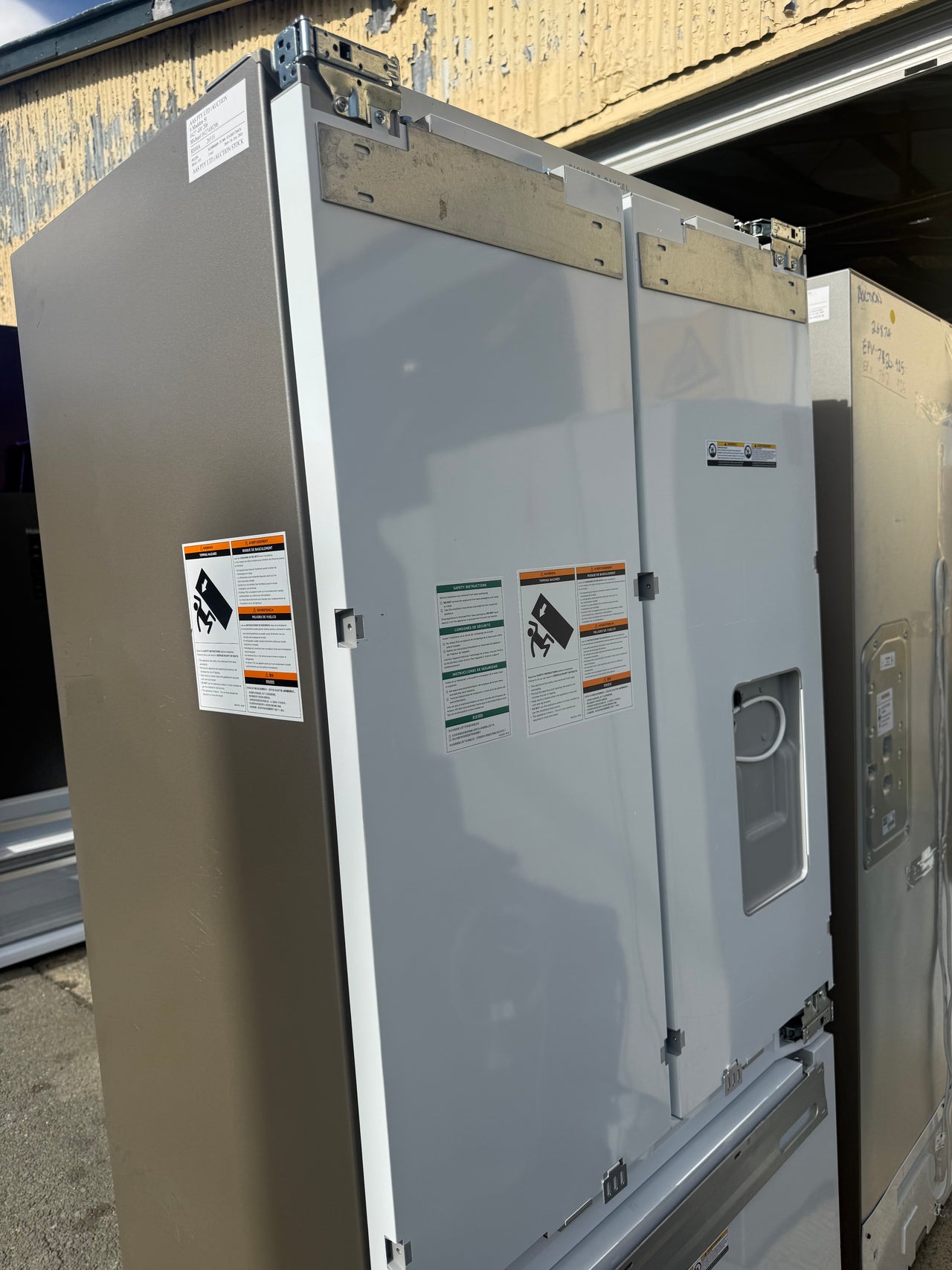 Factory second Fisher & Paykel 417L Integrated French Door Fridge RS80AU1 - Second Hand Appliances Geebung
