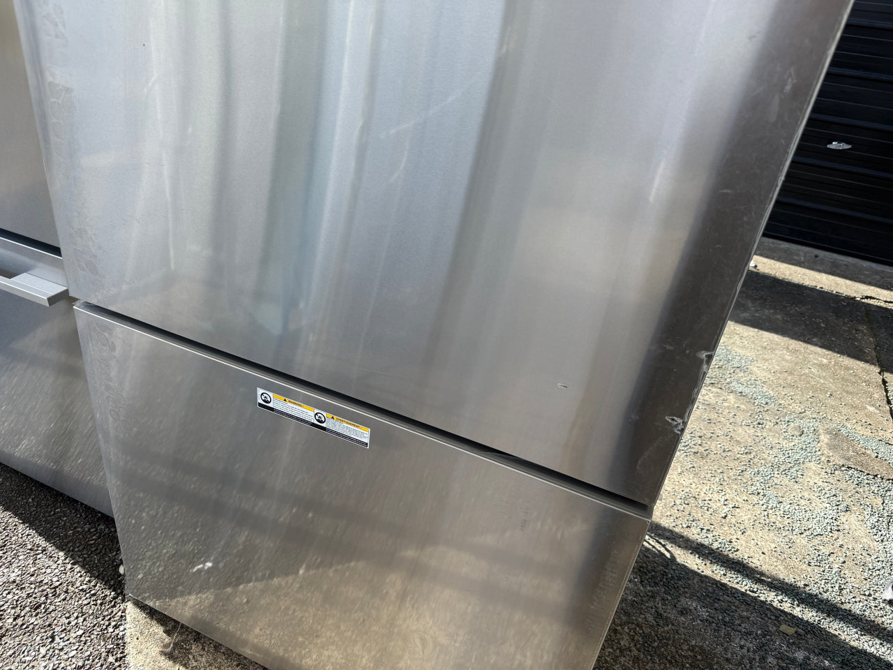 Factory second Fisher & Paykel 494L Bottom Mount Refrigerator  Model: RF522BLPX6 - Second Hand Appliances Geebung