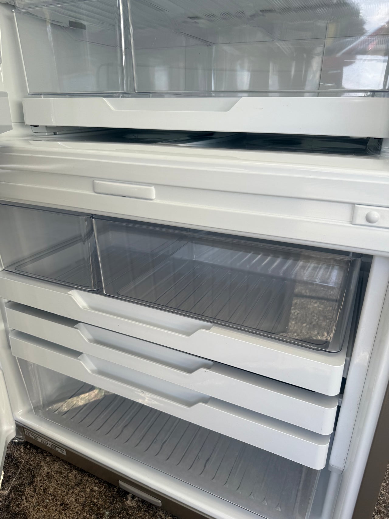 Factory second Fisher & Paykel 494L Bottom Mount Refrigerator  Model: RF522BLPX6 - Second Hand Appliances Geebung