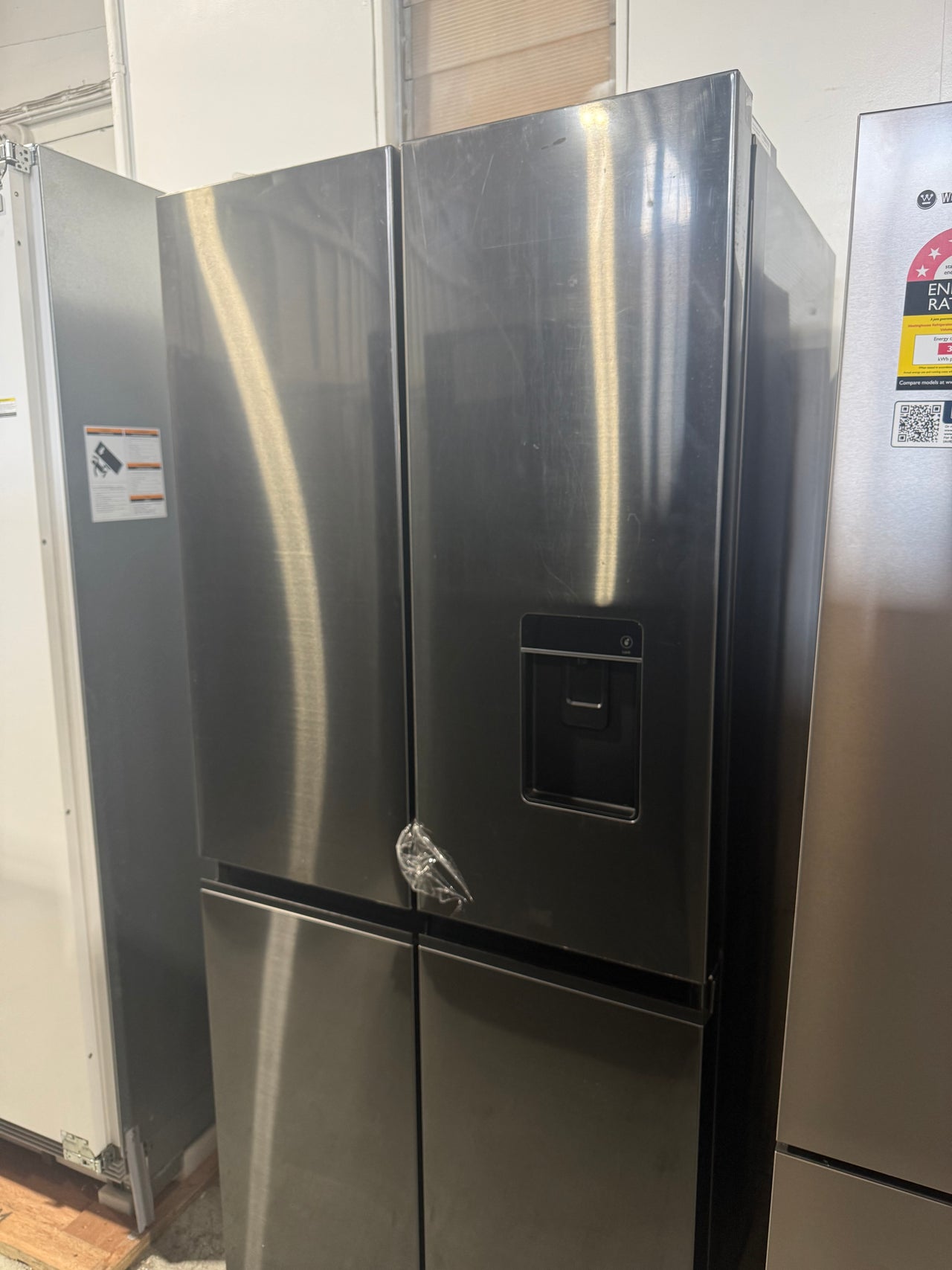 Factory second Fisher&Paykel 498L Quad Door Refrigerator  Model:RF500QNUB1 - Second Hand Appliances Geebung